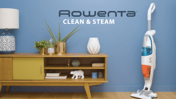 Rowenta Clean & Steam Multi Nettoyeur Vapeur 2 en 1 Nettoie et Aspire en Même Temps à La Vapeur Tous les Sols et Toutes Les Sufaces Performant Nombreux Accessoires RY8544WH pas cher